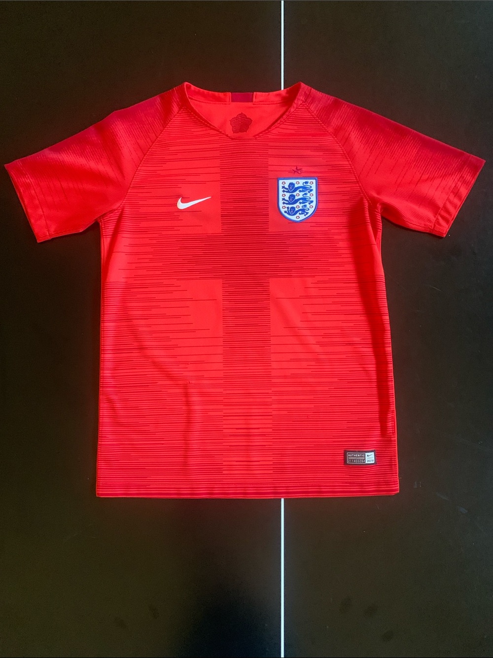 Nike Red England Youth Football Jersey